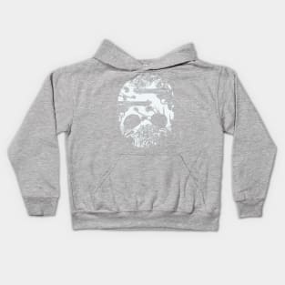 Skullduggery white Kids Hoodie